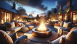 Install A Fire Pit Surrounded By Comfortable Seating For Cool Spring Evenings.