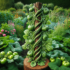 Create A Fairy Garden With Miniature Houses And Whimsical Decorations.